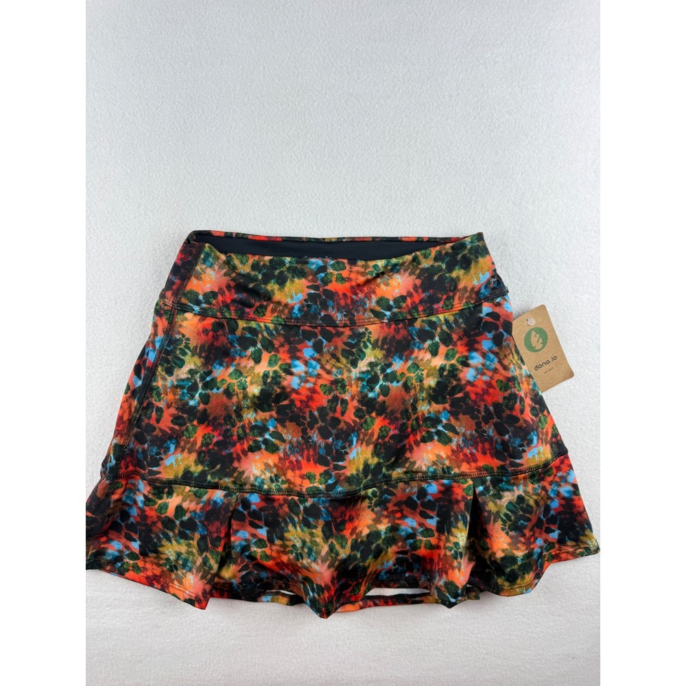 Dona Jo Skort Fierce Print Women's Medium NWT Tennis Golf Running Skirt
